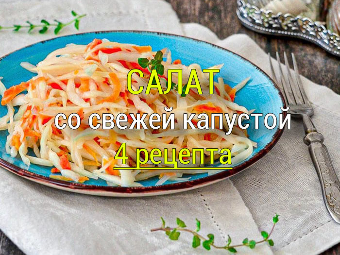 salat-iz-svezheJ-kapusty-0 Винегрет - Простые рецепты - женский сайт