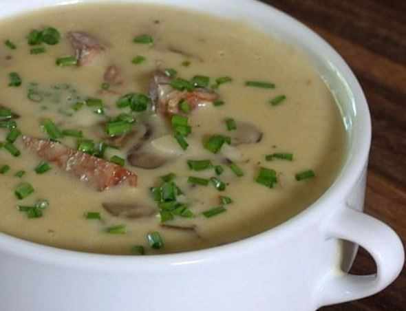 443 Грибной суп со сливками - Простые рецепты - женский сайт