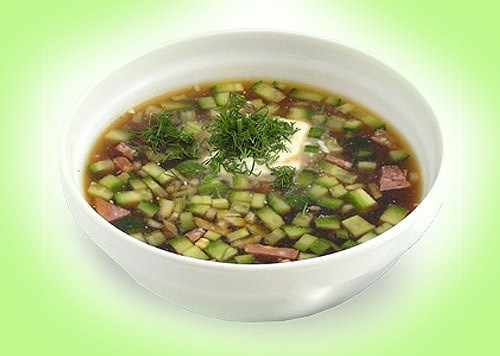 okroshka Гороховый суп с ветчиной - Простые рецепты - женский сайт