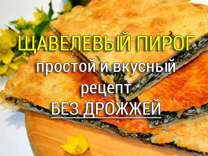 shchavelevyj-pirog-recept Тесто для пиццы - 5 рецептов: на молоке, на кефире, на воде - Простые рецепты - женский сайт