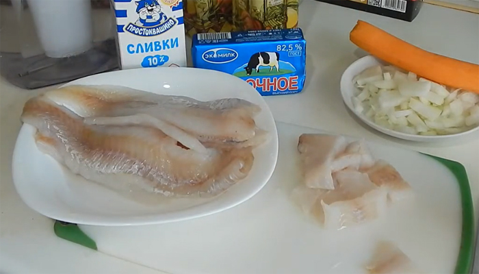 рыба тушёная с овощами рецепт