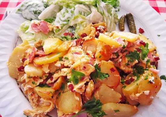 072 Картошка с мясом и грибами - Простые рецепты - женский сайт
