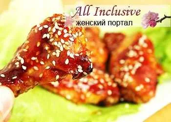 Маринад для курицы с карри и кунжутом
